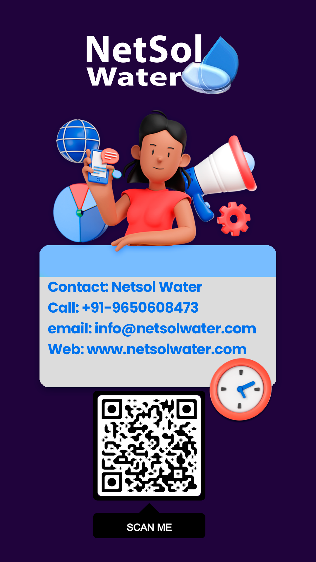 Netsol Water Customer Care Number and Email Id